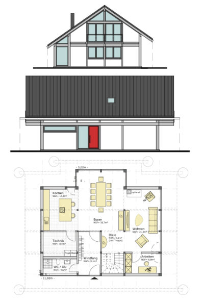 Musterhaus Ch176