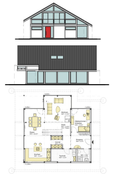 Musterhaus Ch195