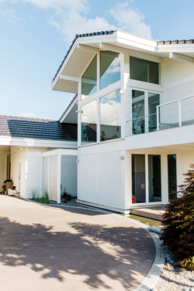 Architektenhaus Fachwerkbau Fachwerkhaus Holz Skelett