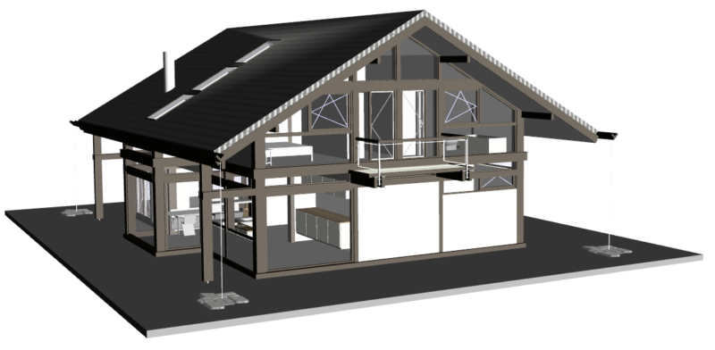 Concentus 3d Planung Holz Skelettbau Fachwerk