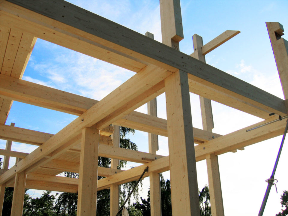 Concentus Holz Skelett Haus Neuenhagen